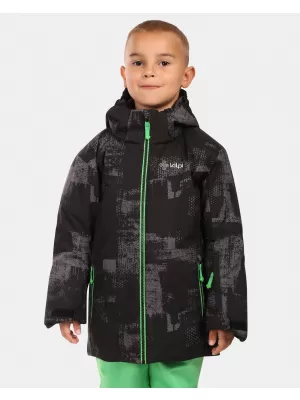 Skijacke für Jungen KILPI ATENI-JB ZJ0102KI SCHWARZ