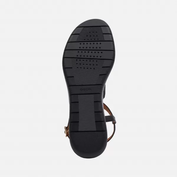  Damensandalen GEOX MELICONIA G000972 SCHWARZ 
