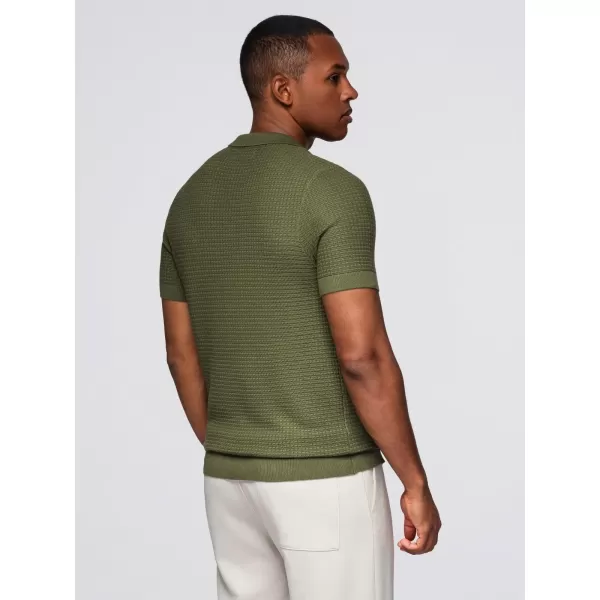  Herren t -Shirt OMBRE OM-POSS-0157 OLIVE 