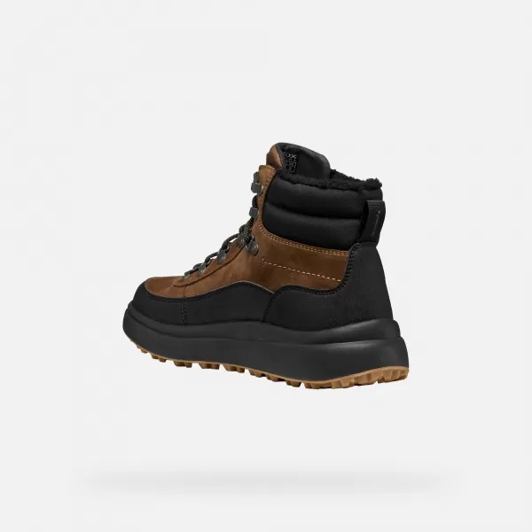  Herrenschuhe GEOX GRANITO + GRIP B A G011188 DUNKELBRAUN 