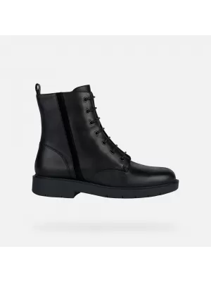 Damen-Stiefeletten GEOX SPHERICA EC1 G004200 SCHWARZ