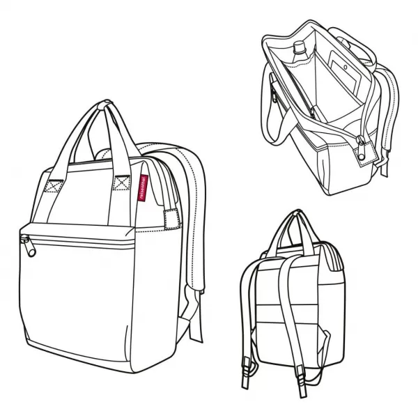  Rucksack REISENTHEL ALLROUNDER R TWIST SILBER 