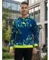 Hochwertiges Funktions-Sweatshirt für Herren ALTISPORT VOJ/ALM108MI01 MARINE-NEONGELB