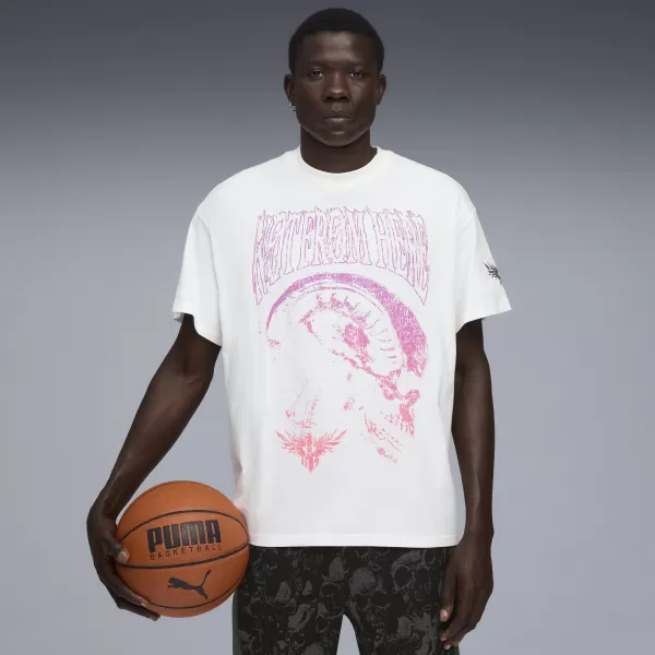  Hemd PUMA MELO WORLD TOUR-NAMENT TEE I 63237201 PUMA WEIß 