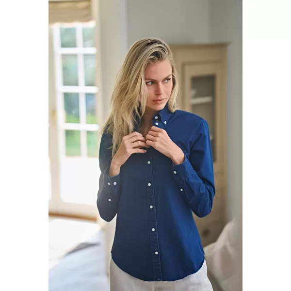  Damenhemd TEE JAYS | TJ 4003 INDIGOBLAU 