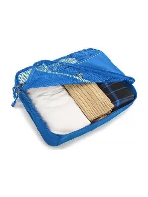 Satz von Organisatoren HEYS ECO PACKING CUBE 5PC SET II BLAU