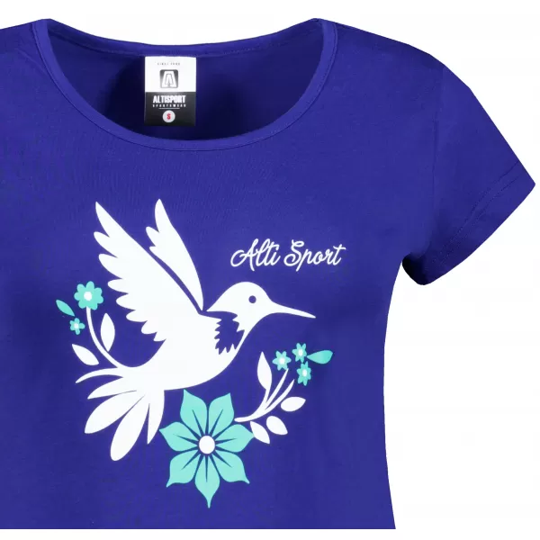  Frauen t -Shirt mit kurzen Ärmeln ALTISPORT ALW192122 KÖNIGLICH 
