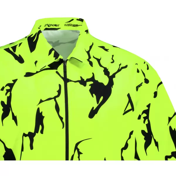  Premium-Herrenhemd ALTISPORT VOJ/ALM052KOS01 NEONGRÜN 