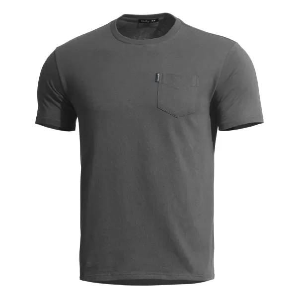  T-Shirt PENTAGON AGERON T-SHIRT WITH POCKET K09012 WOLF/GRAU 