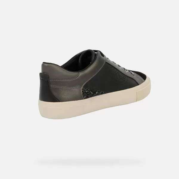  Damen-Sneaker GEOX EMMELENY G009447 SCHWARZ 