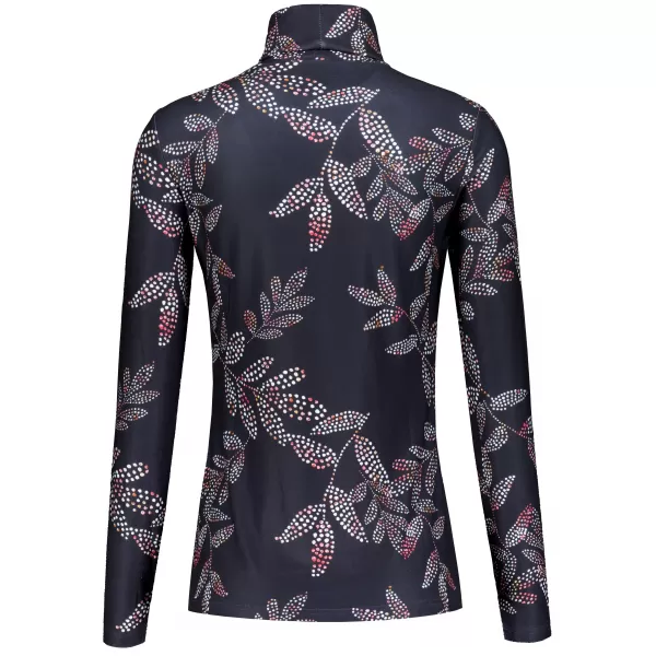  Rollkragenpullover für Damen ALTISPORT GERDA SCHWARZ 