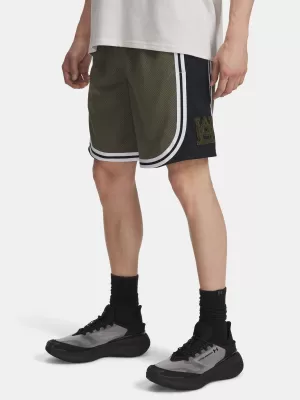 Herrenshorts UNDER ARMOUR UA M COURTSIDE SHORT 6004087-390 GRÜN