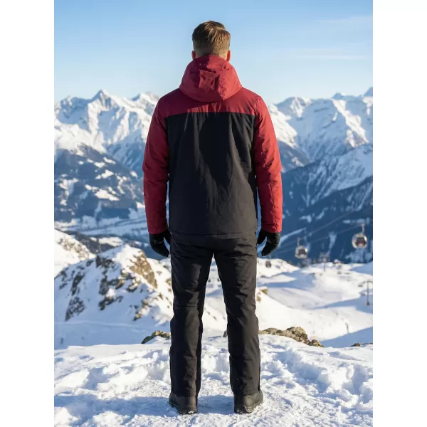  Herren-Winterjacke ALTISPORT GALLUS BURGUND 