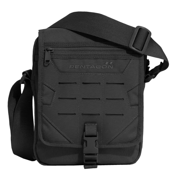  Tasche PENTAGON MESSENGER SHOULDER BAG K16087 SCHWARZ 