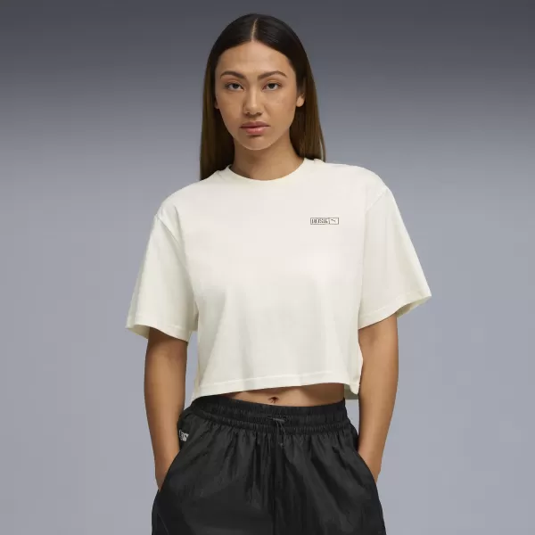  Hemd PUMA X ROSÉ TEE 63380677 WARM WEIß 
