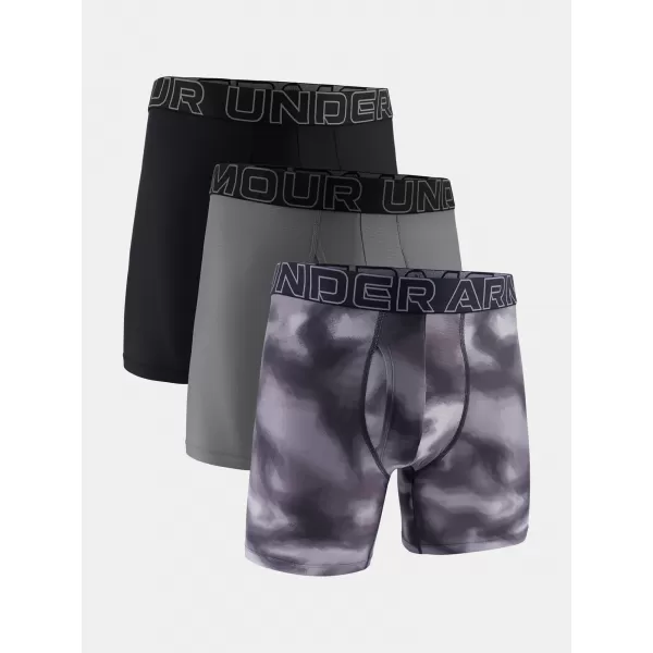  Herren-Boxershorts UNDER ARMOUR M UA PERF TECH MESH (3KS) 1383885-024 TITANGRAU 