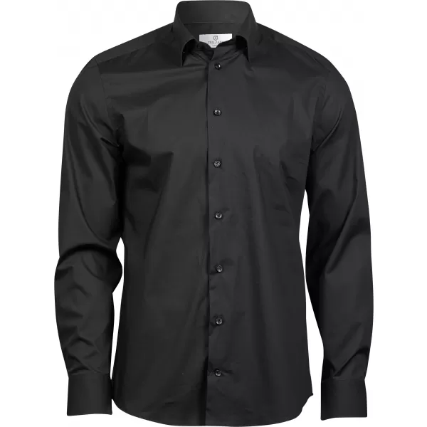  Herrenhemd TEE JAYS | TJ 4024 SCHWARZ 
