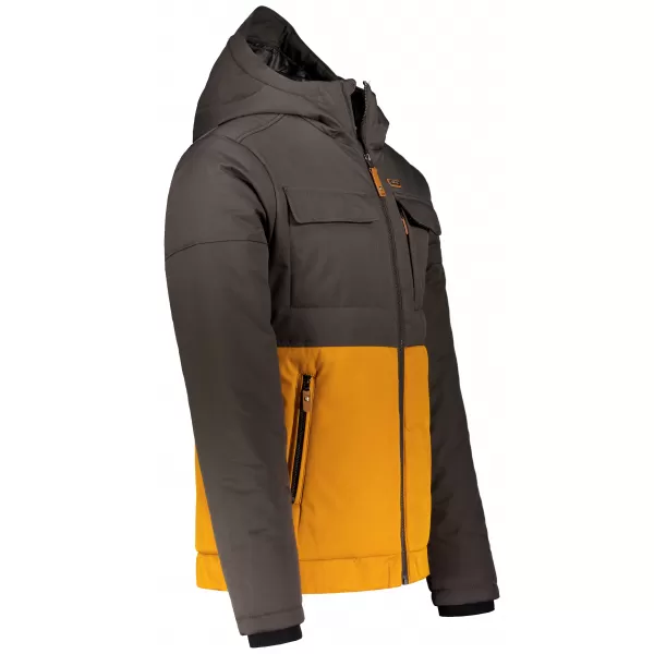 Herren-Winterjacke KIXMI VOLKER SENF 