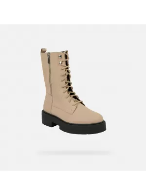 Damen-Stiefeletten GEOX SPHERICA EC7 G015003 BEIGE