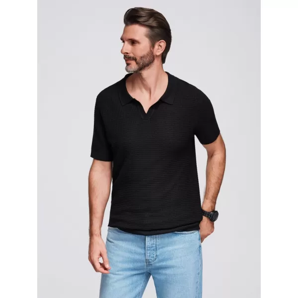  Herren t -Shirt OMBRE OM-POSS-0157 SCHWARZ 