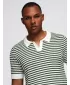 Herren t -Shirt OMBRE OM-POSS-0161 WEIß UND OLIV