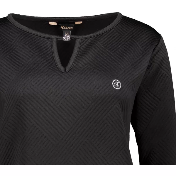 Damen-Sweatshirt KIXMI VELLI SCHWARZ 