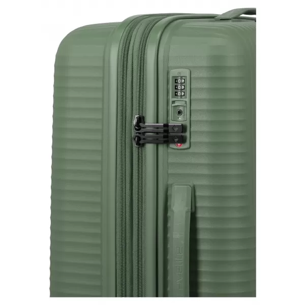  Koffer TRAVELITE Air Stripe M GRÜN 