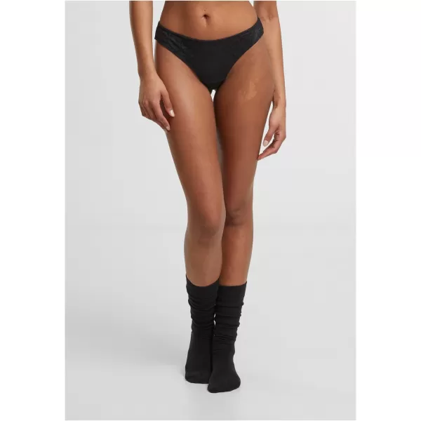  Damen URBAN CLASSICS TB7850A SCHWARZ/SCHWARZ 