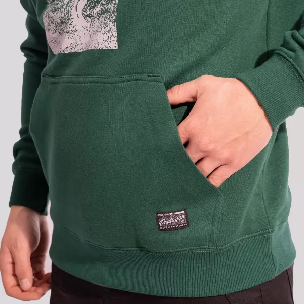  Sweatshirt PENTAGON PHAETON HOOD SWEATER K09021-SS83 SPRINGBOCK GRÜN 