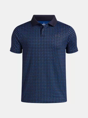 T-Shirt für Jungen UNDER ARMOUR UA MATCHPLAY PRINTED POLO 1377349-411 BLAU
