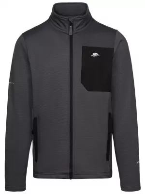Fleece-Sweatshirt für Herren TRESPASS ARRANFORE AT200 STURMGRAU