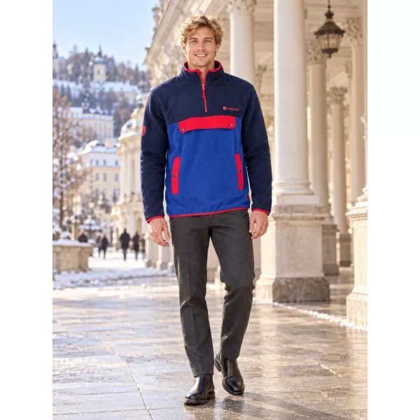  Fleece-Sweatshirt für Herren ALTISPORT GARM BLAU 