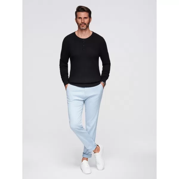  Herrenpullover OMBRE OM-SWSW-0182 SCHWARZ 