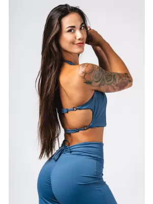 Deni x Sports Tanktop 309 BLAU Nebbia