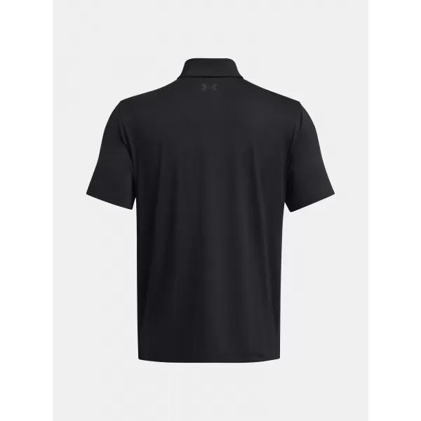  Herren-T-Shirt UNDER ARMOUR UA T2G POLO LB 1383255-001 SCHWARZ 