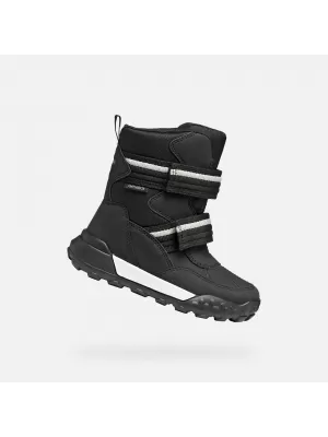 Stiefeletten für Jungen GEOX TREKKYUP ABX J56MBB050FUC9999 SCHWARZ
