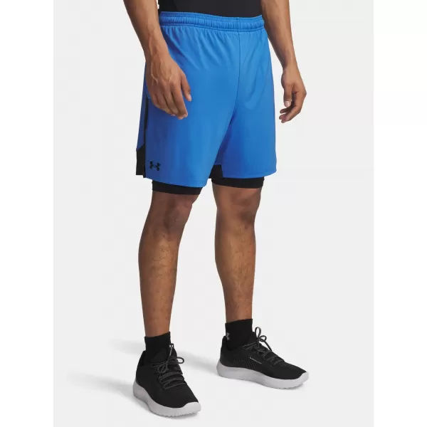  Herrenshorts UNDER ARMOUR UA TECH VENT 2IN1 SHORT BLAU 