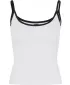 Damen-Tanktop URBAN CLASSICS TB7485A WEIß/SCHWARZ/WEIß/SCHWARZ
