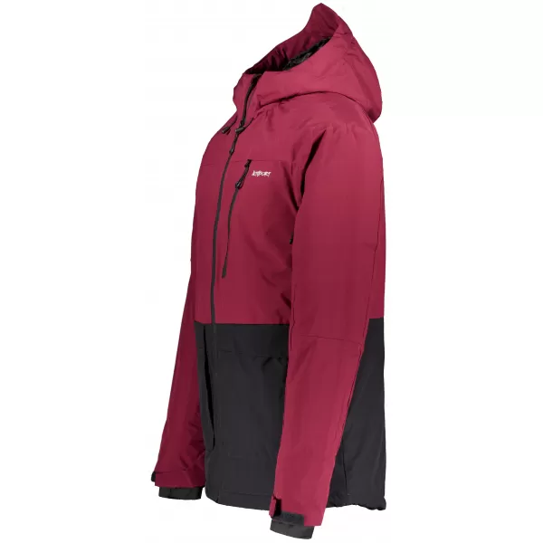  Herren-Winterjacke ALTISPORT GAL BURGUND 