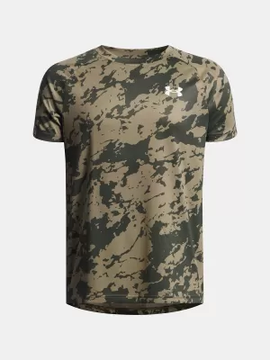 T-Shirt für Jungen UNDER ARMOUR UA TECH 2.0 SS 1363284-392 GRÜN