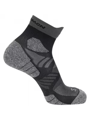 Socken SALOMON AERO ANKLE SCHWARZ/CASTLEROCK