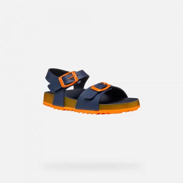  Sandalen für Jungen GEOX GHITA J558LC0003WC0659 DUNKELBLAU 