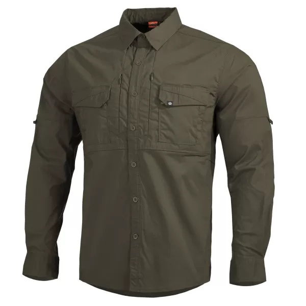  Herrenhemd PENTAGON PLATO SHIRT K02019 RANGER GRÜN 