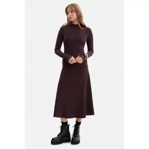  Kleid BEWEAR B299 DUNKLE SCHOKOLADE 