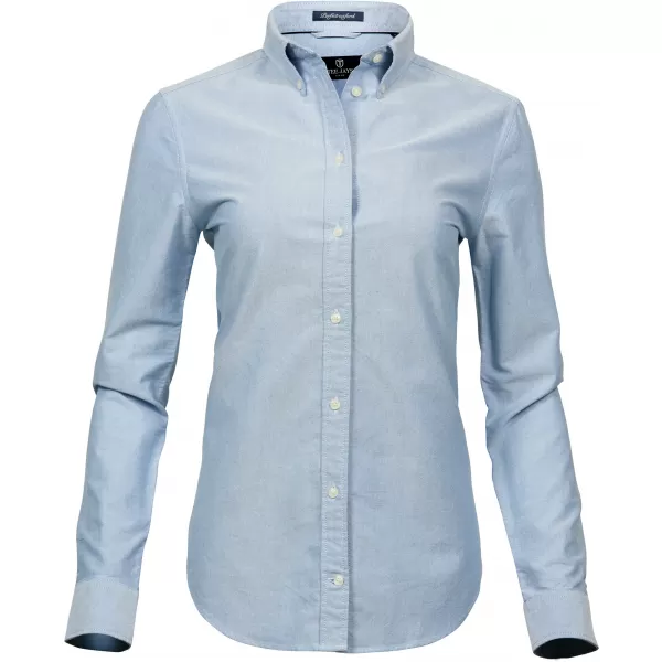  Damenhemd TEE JAYS | TJ 4001 HELLBLAU 