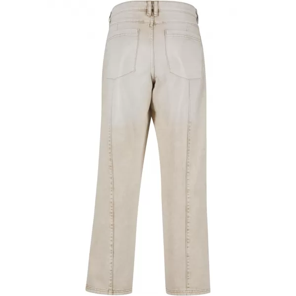  Jeans URBAN CLASSICS TB7605 WEIß SCHMUTZIG GEWASCHEN 