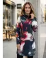 Erweitertes Premium-Sweatshirt für Damen ALTISPORT VOJ/ALW117MI06 LILIENDUNKEL