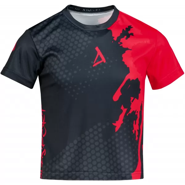  Funktionaler t -Shirt -Prämie von Kindern ALTISPORT VOJ/ALM112TR01 SCHWARZ 