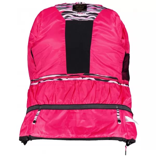  Winterjacke für Damen ALTISPORT GARDIN SCHWARZ/ROSA 
