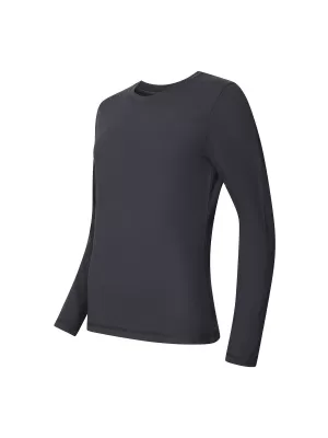 Weibliches funktionelles Hemd ALPINE PRO LOUSA SCHWARZ
